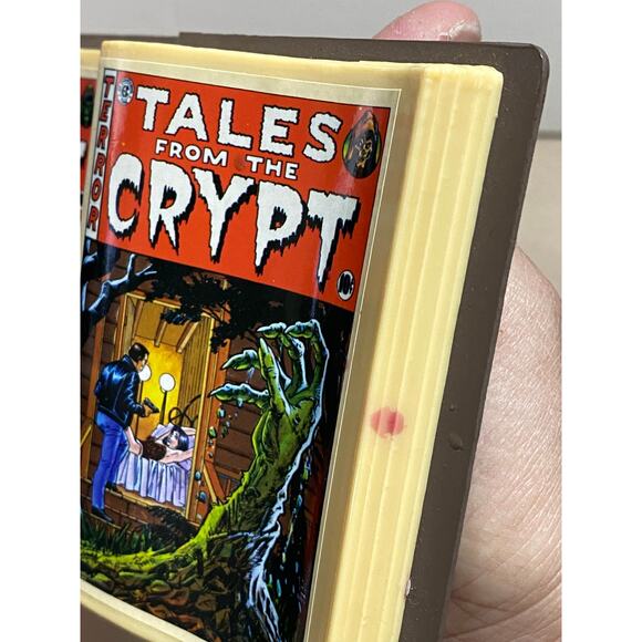 1996 Tales From The Crypt “Crypt Keeper” Light‑Up Candelabra **BOOK ONLY*** - Picture 11 of 11